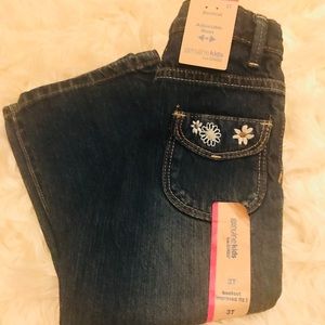 Genuine kids Bootcut navy blue jeans